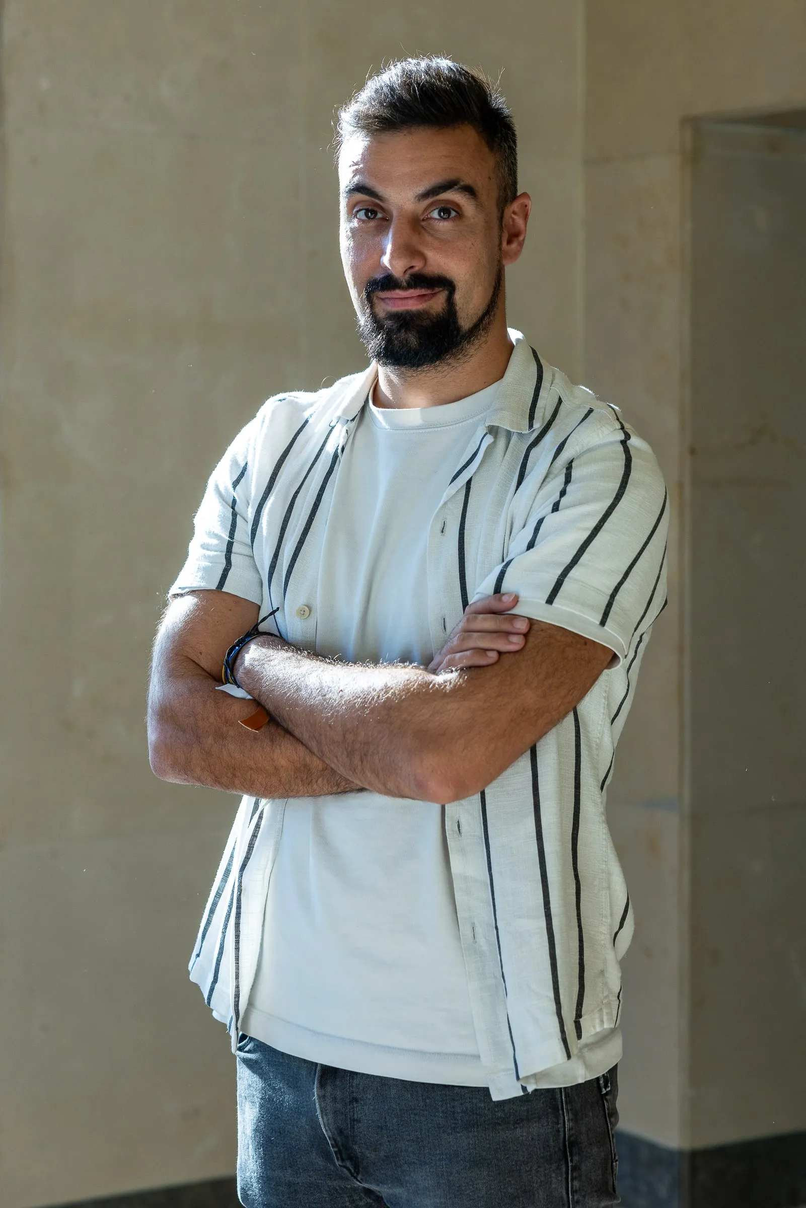 Portrait of David Olim, Co-Founder and CEO of FootAR